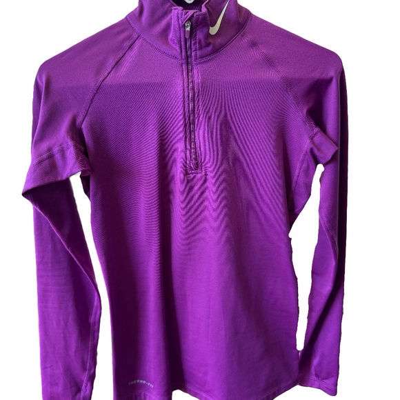 Nike Pro Combat Hyperwarm Quarter Zip - Picture 4 of 4